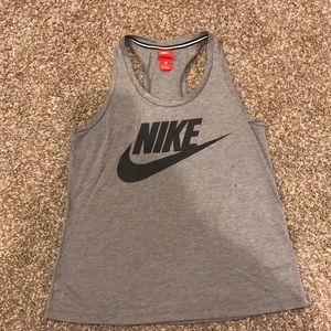 grey Nike Tank Top NWOT